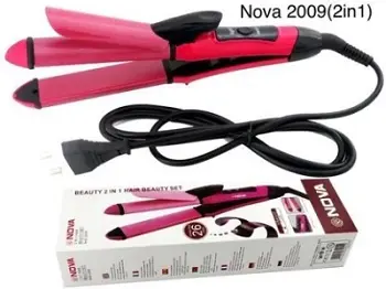 Nova 2 In 1 Hair Curler & Straightener 2009.webp