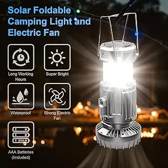 6 in 1 portable outdoor LED camping lantern.webp