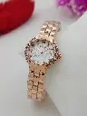 Michael Kors-Inspired Crystal Ladies Watch - Premium Chain Design
