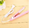 Travel Mini Hair Flat Iron Ceramic Plate Hair Straightener