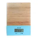 TEMPERED GLASS DIGITAL KITCHEN SCALE WITH LCD DISPLAY