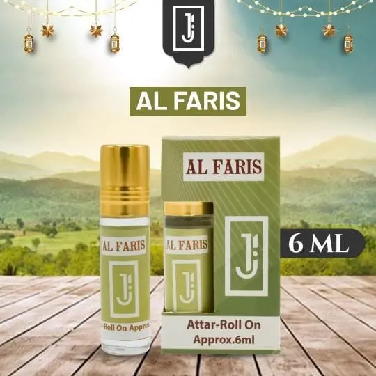 Al-Faris Ittar (6ml) – Bold and Long-Lasting Fragrance