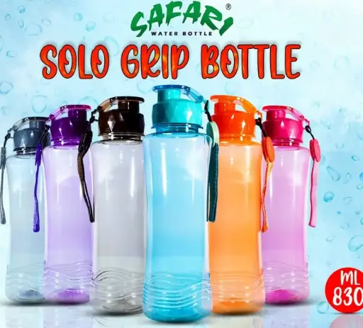 Safari Solo Grip Water Bottle 830ml