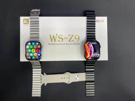 WS Z9 Max SmartWatch Stainless With Amoled Display