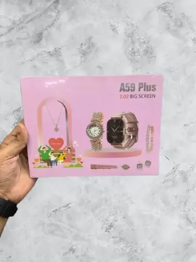 A59 Plus Luxury Smart Watch - Stylish and Feature-Packed for Modern Women