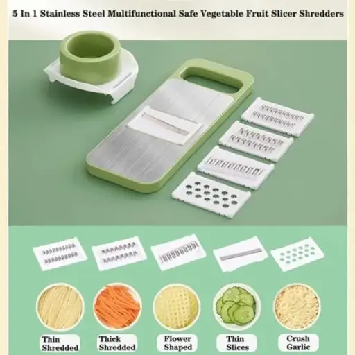 5-in-1 Vegetable Slicer Cutter