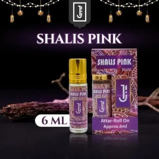 Al Jannah Salish Pink Ittar (6ml) – Long-Lasting Floral Fragrance