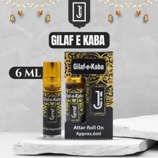 Al Jannah Gilaf-E-Kaba Ittar (6ml) – Sacred and Calming Fragrance