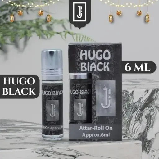 Hugo Black Ittar (6ml) – Sophisticated and Bold Fragrance